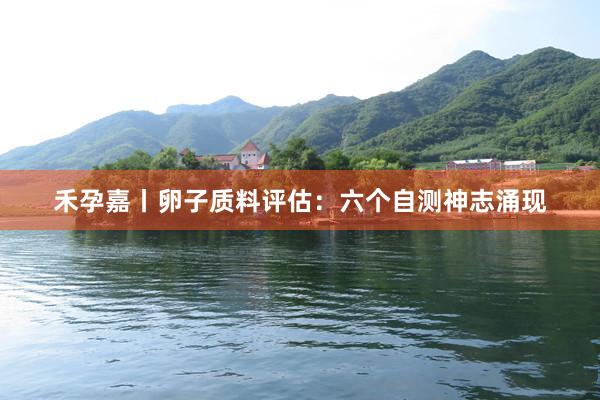 禾孕嘉丨卵子质料评估：六个自测神志涌现